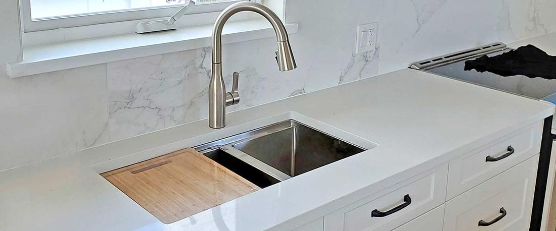 clogged sink drain in Whistler home