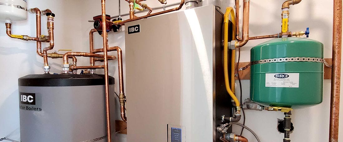 water heater installation in Whistler home